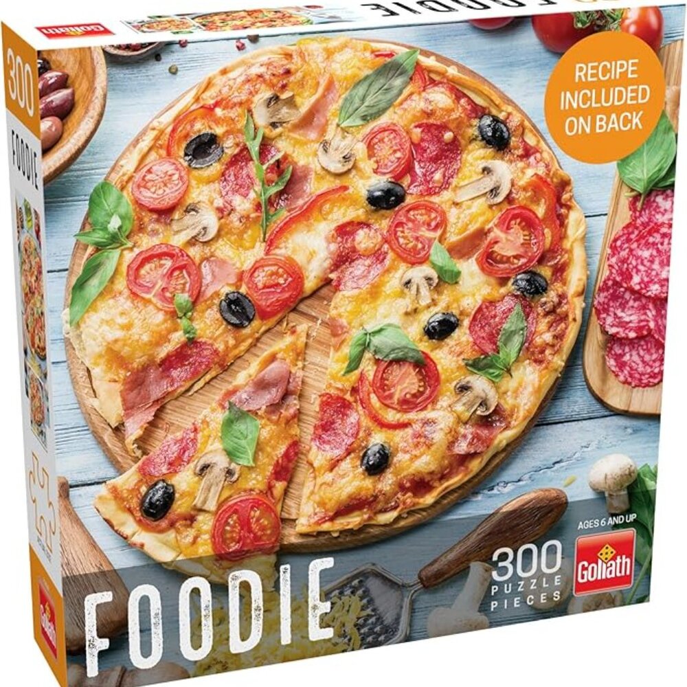 Goliath Foodie Puzzles: Pizza Pizza 300pc Puzzle NIB